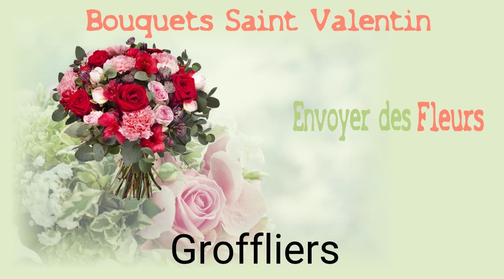 Roses de Saint-Valentin livrées à Groffliers